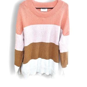 Old Navy Striped Sweater XXL